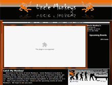 Tablet Screenshot of catchmymonkey.com